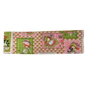 Vintage 70s Sears Katie’s Patchwork Valance Curtain 11.5” X 40.5”